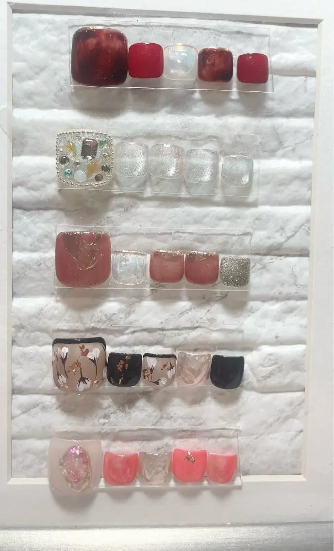 ネイル フットネイル yochi nailのネイルデザイン
