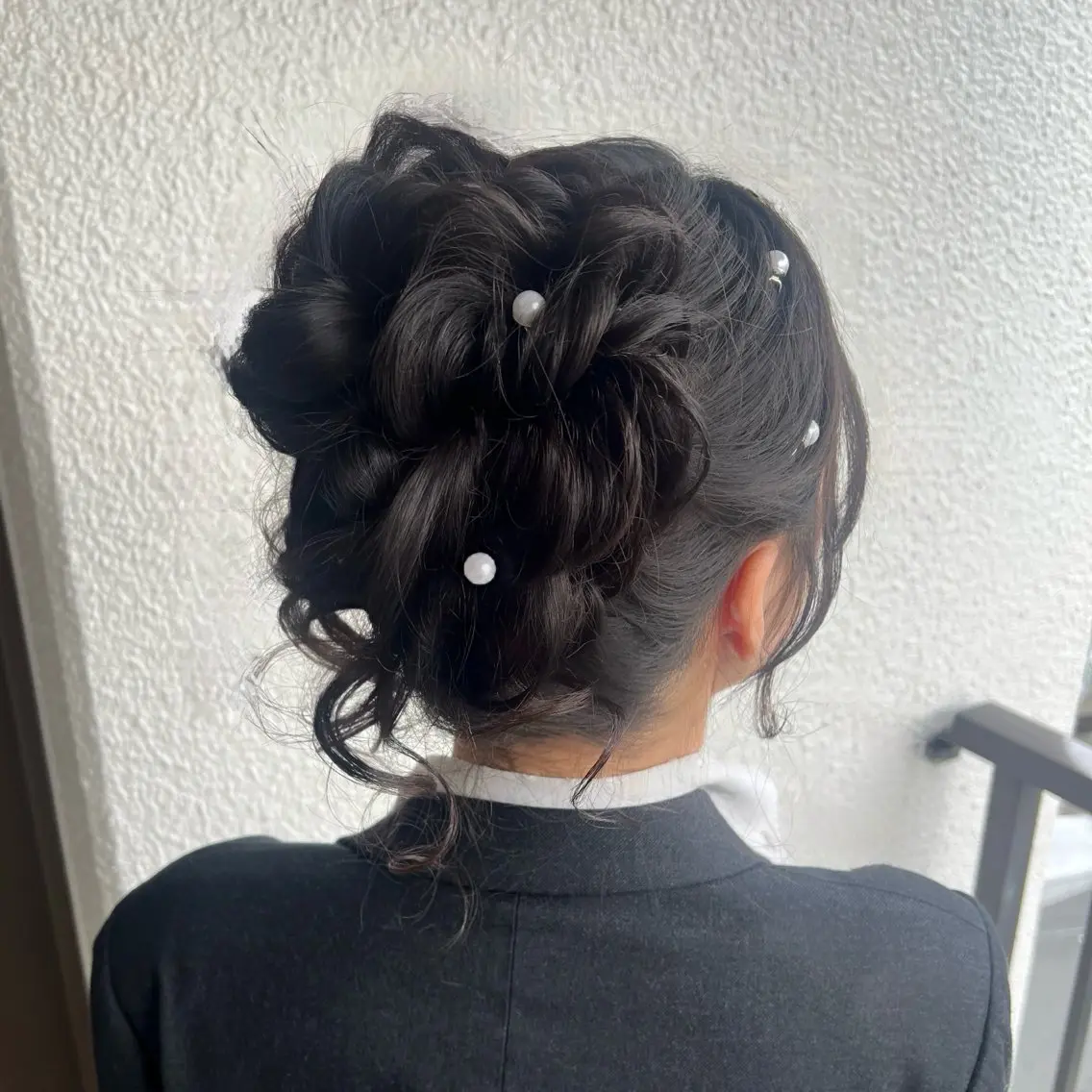 セミロング 卒業式のヘアスタイル ヘアセット 【カメレオン】 しょうた  みくꨄのヘアスタイル
