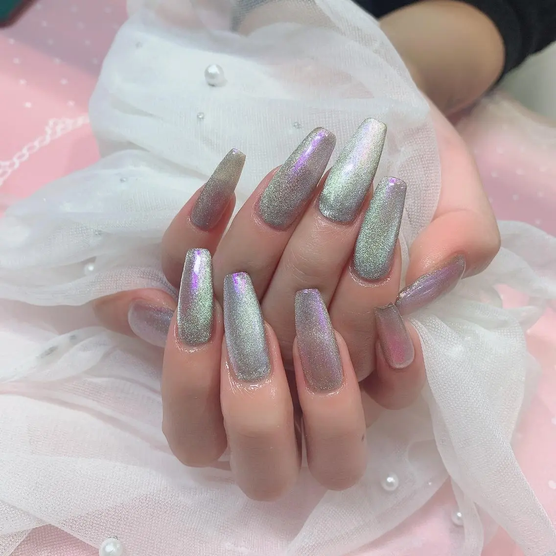 ネイル 長さ出し ネイルチップ Nail Salon kihi大塚店のネイルデザイン
