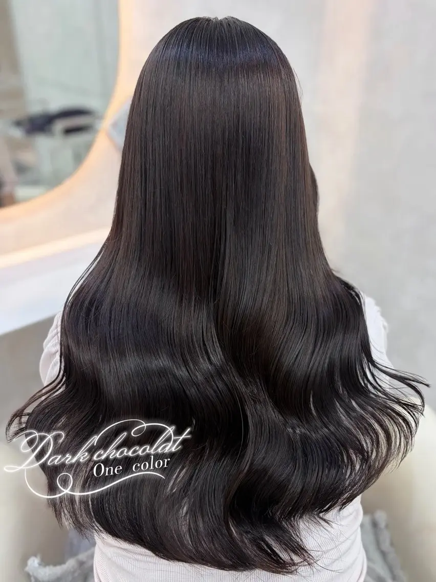 ロング カット ヘアカラー 🧸るい🧸 モデル募集中🪽🫧のヘアスタイル
