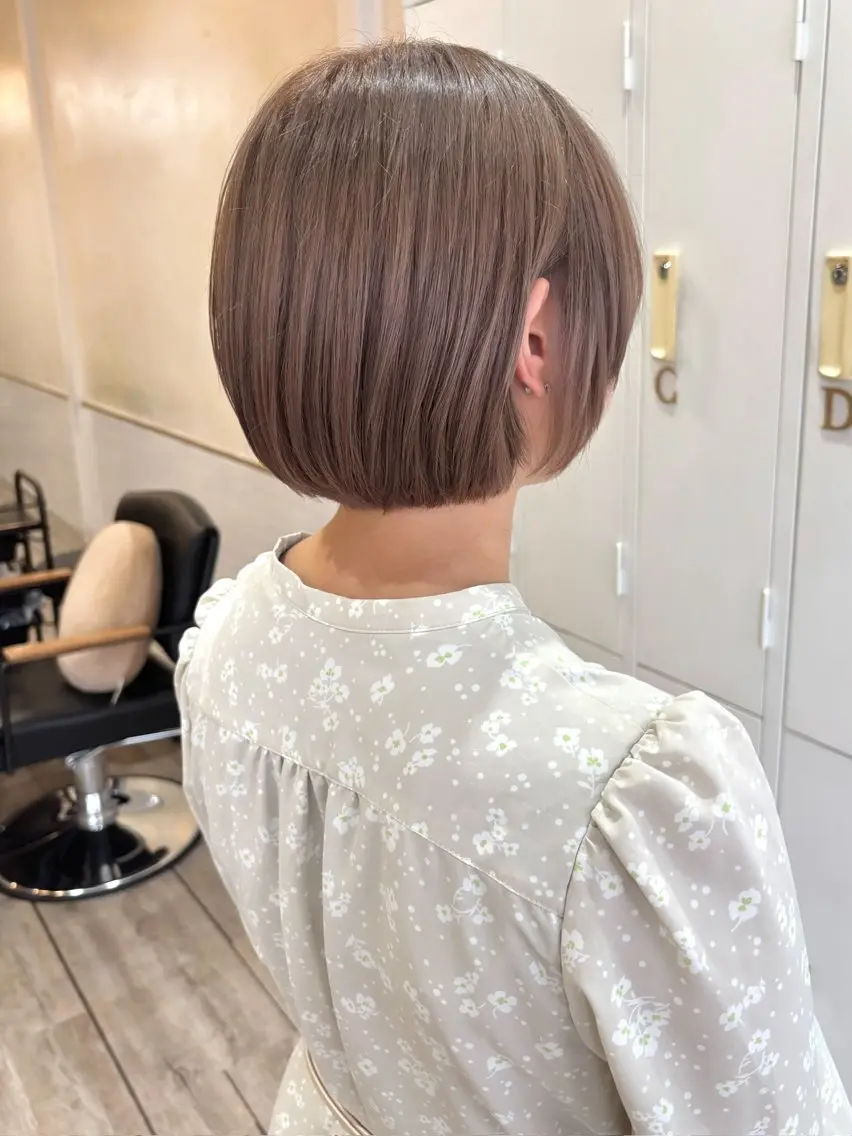 ショート トリートメント カット トリートメント ヘアセット ROMEO  京橋店 藤井 碧羽のヘアスタイル