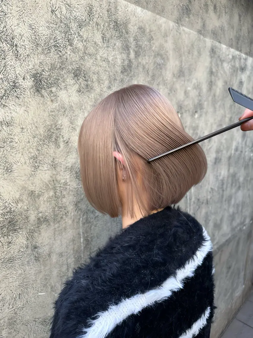 ショート カット ヘアカラー トリートメント ブリーチ koheiのヘアスタイル
