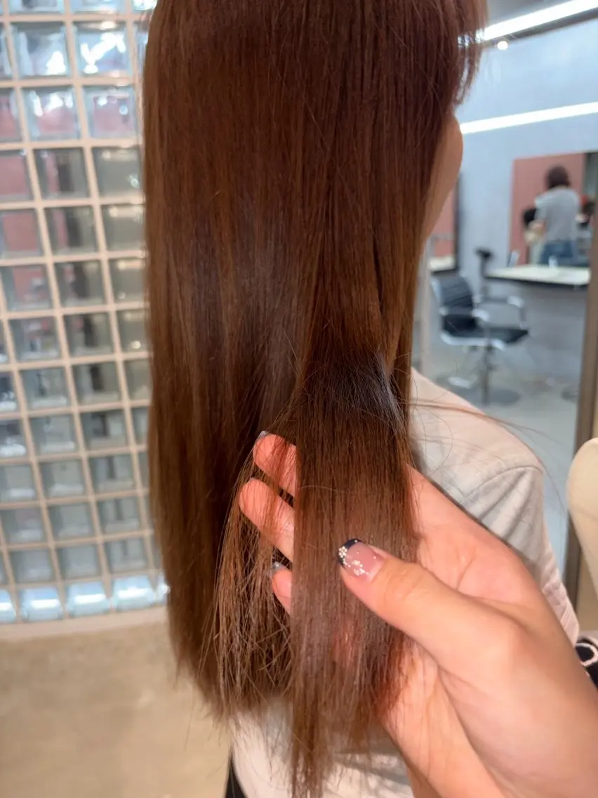 カラー ブラウンカラー 日住 風香のヘアスタイル