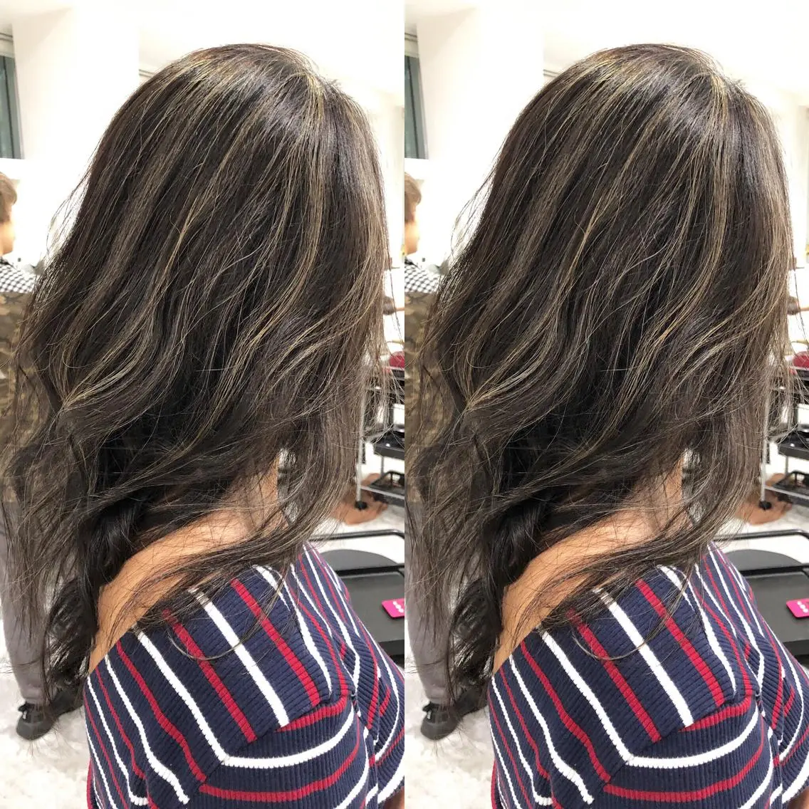 ミディアム カラー ハイライトカラー ハイライト カット ヘアカラー トリートメント JILBLAN京都 ショート/ハイライトのヘアスタイル