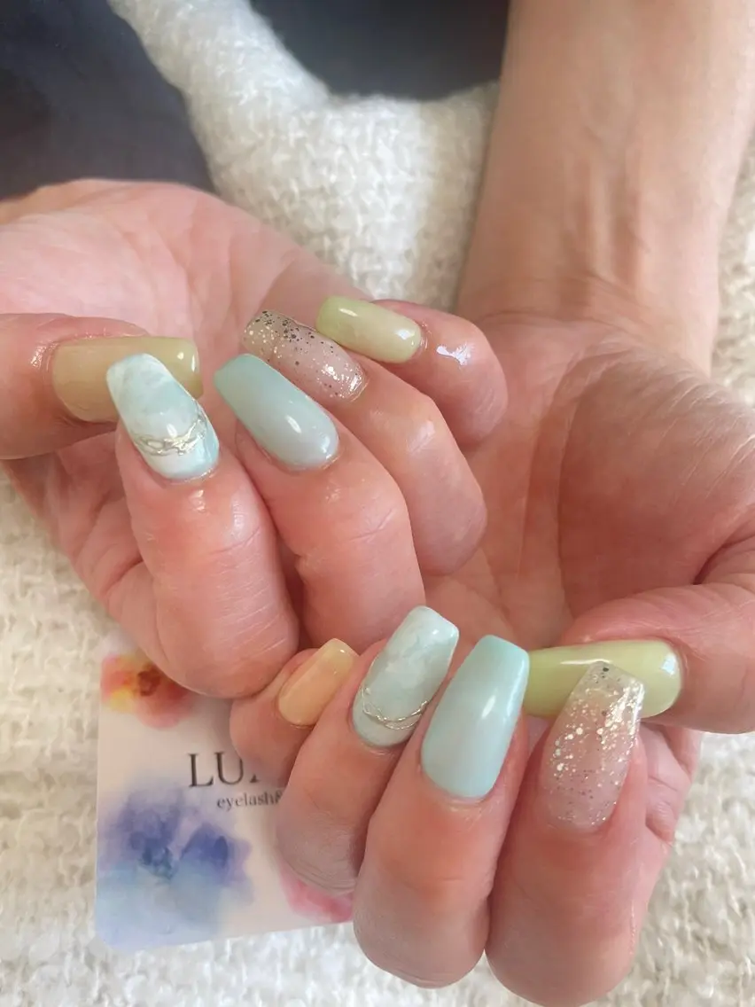 ネイル ハンドネイル LUANA eye&nailのマツエク・マツパデザイン