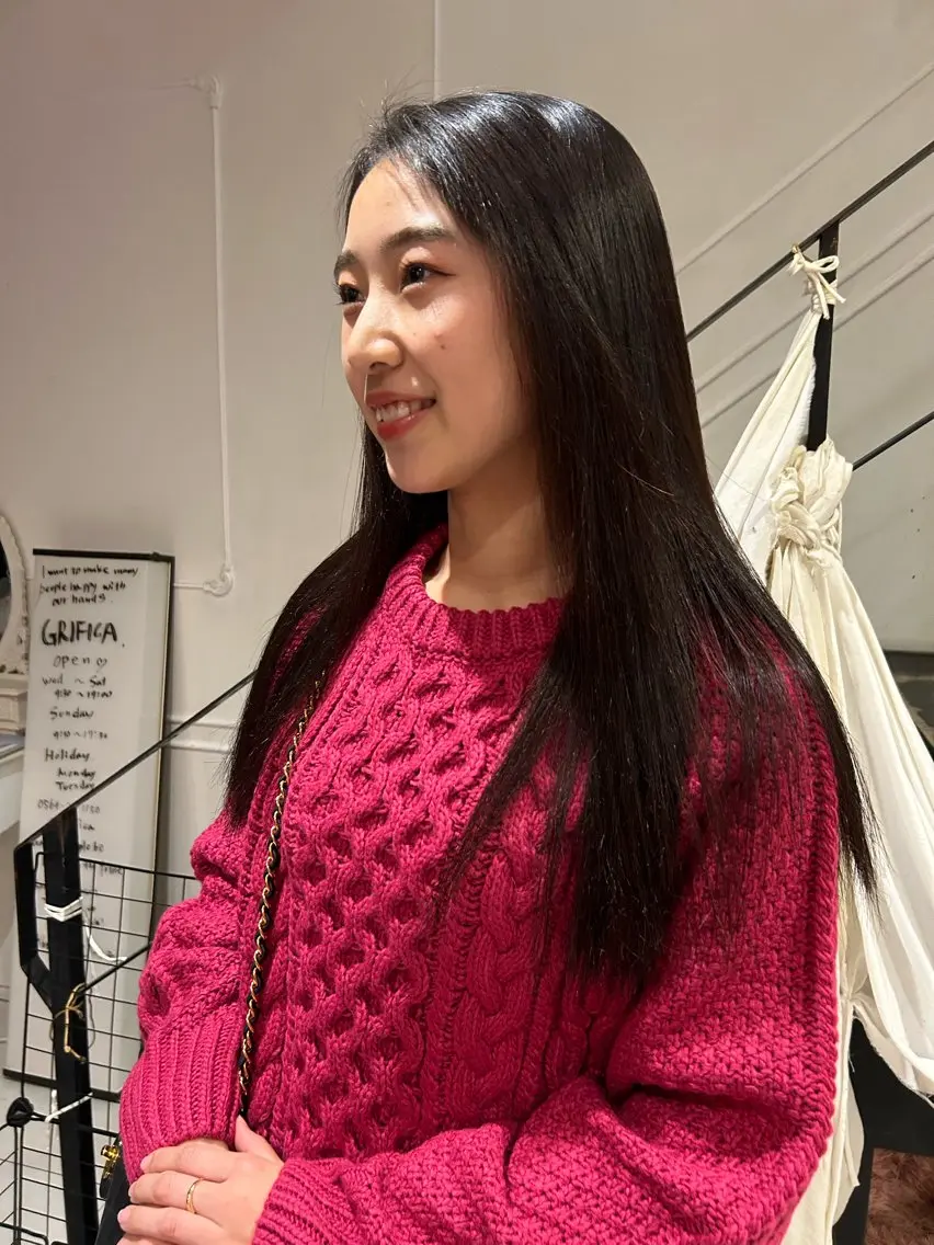 パーマ ストレートパーマ RINKA 岡崎美容室のヘアスタイル