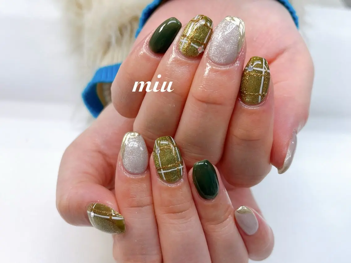 ネイル ハンドネイル miu nail 🐾mihoのネイルデザイン