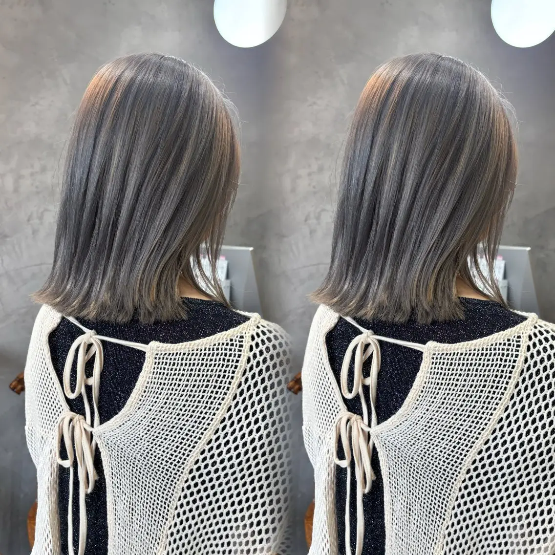 ロング ヘアカラー 美髪矯正×レイヤー 松田空優哉のヘアスタイル