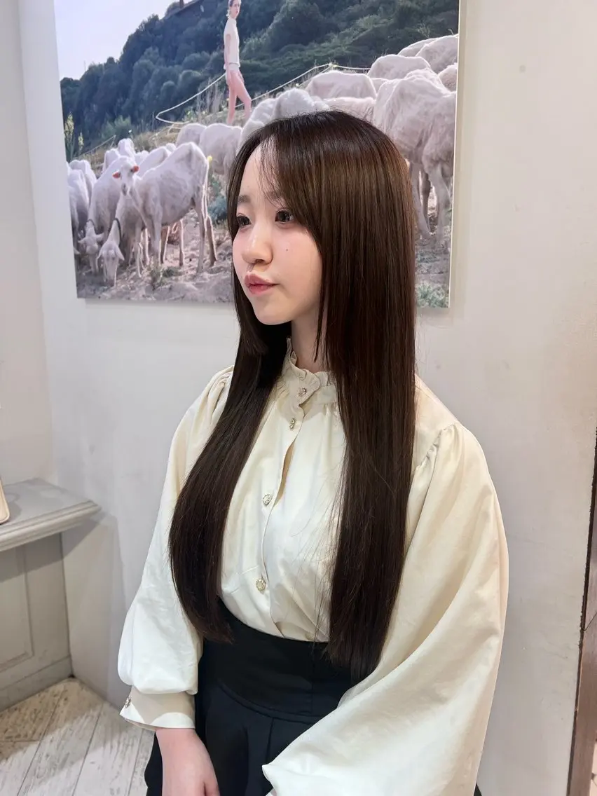 ロング カラー 卒業式のヘアスタイル 🌀ルカ ショート 🌀のヘアスタイル