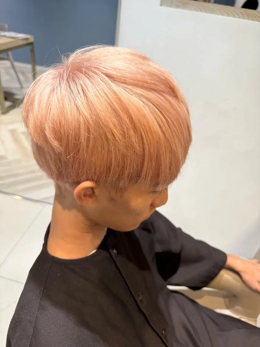 カラー メンズ メンズブリーチ ブリーチ ヘアカラー 当日予約大歓迎‼️ メンズ特化鈴木大翔のヘアスタイル