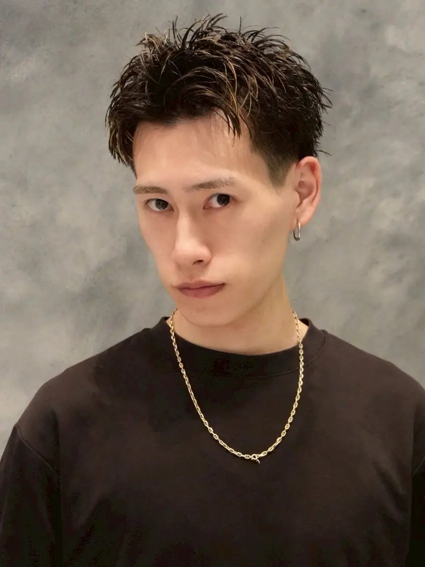ショート メンズ 小笠原 京伍のヘアスタイル