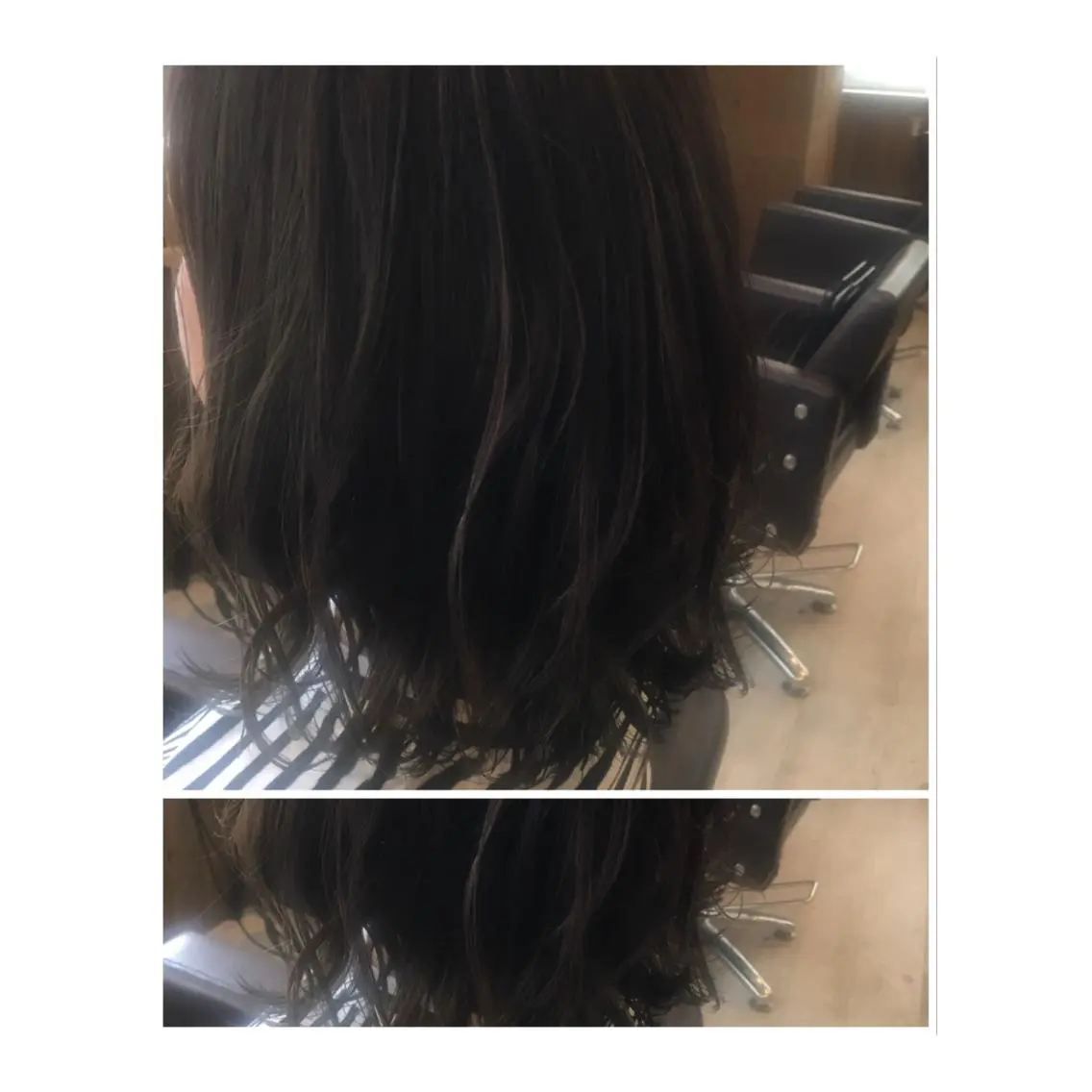 セミロング カラー 土屋 ゆうこのヘアスタイル