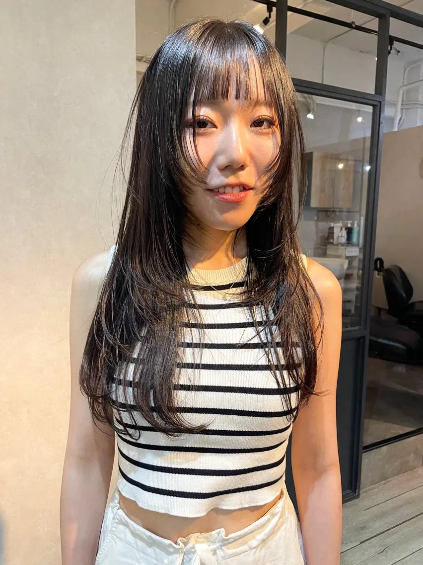 🌷︴人気No.2︴🌷小顔cut + はちみつトリートメントの写真