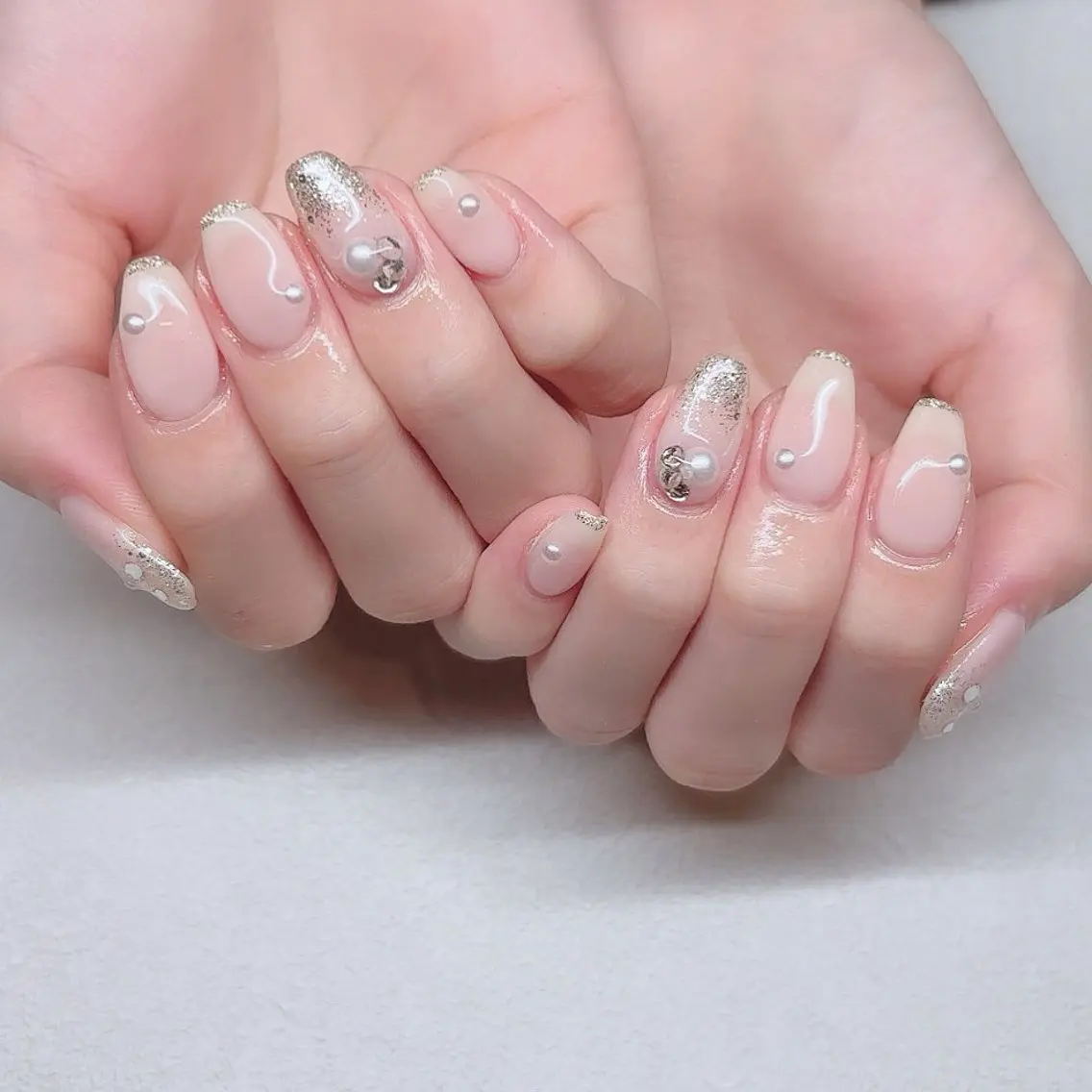 ネイル 西大分S.Nail 𓏲⋆🪸.⋆⸜🫧のネイルデザイン