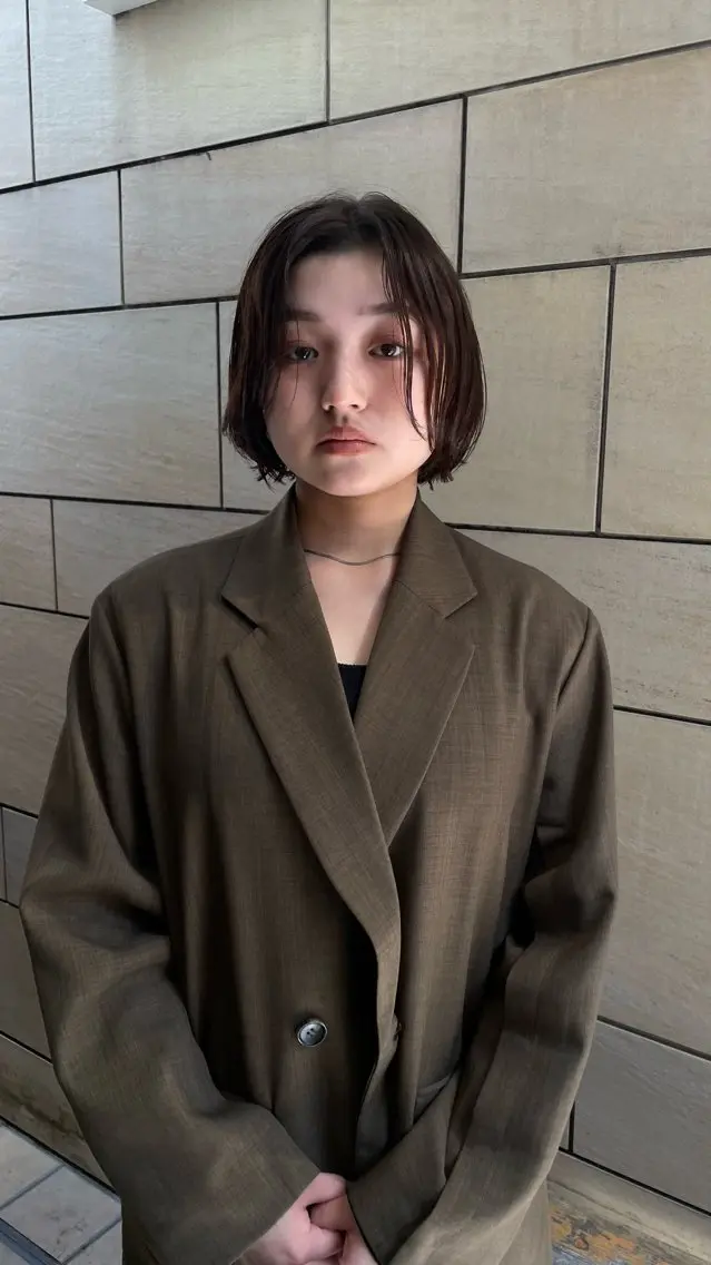 ショート カラー 原宿/ケパーマ 🧺ユウマのヘアスタイル