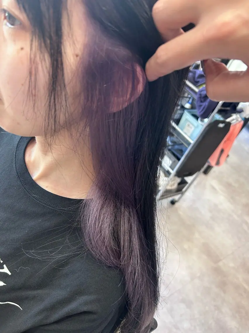 【デザインカラー★】カットカラー+インナーカラーの写真