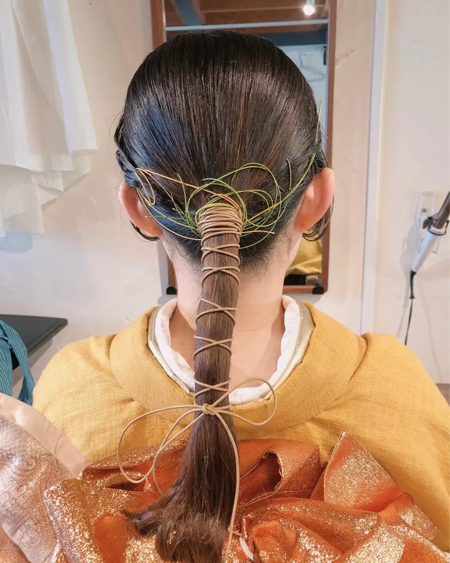 成人式ヘアセット 入学式 卒業式ヘアアレンジの写真