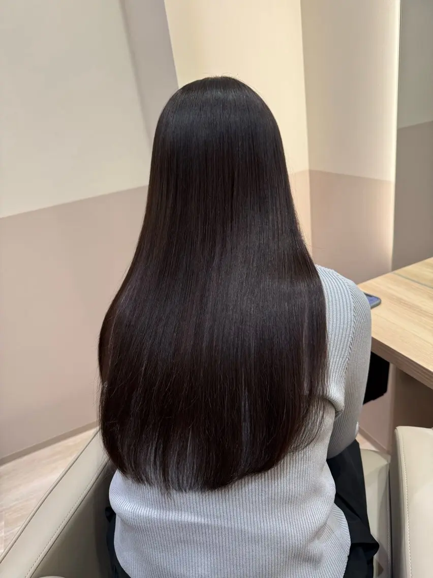 ロング カラー カット ヘアカラー トリートメント 💎髪質改善/艶髪 原孝嘉のヘアスタイル