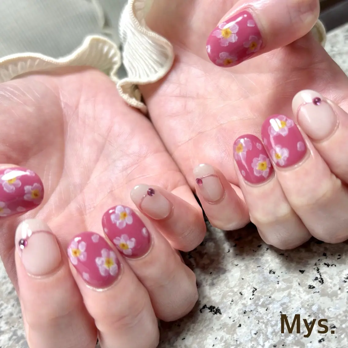 ネイル ハンドネイル Mys. 三上紗紀のネイルデザイン