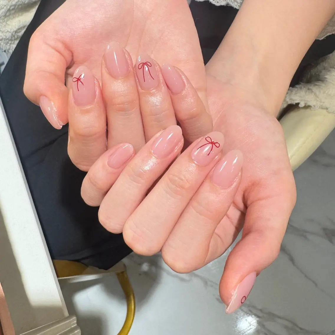 ネイル ハンドネイル ハンドケア 🦋Yumi Nail🦋Momoのネイルデザイン