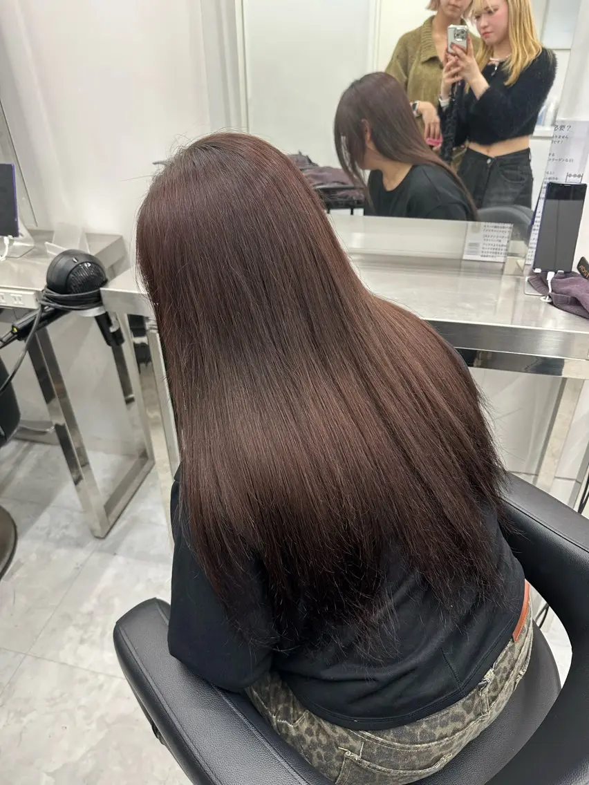 カラー 透明感うる艶カラー 🤍MANAMIのヘアスタイル