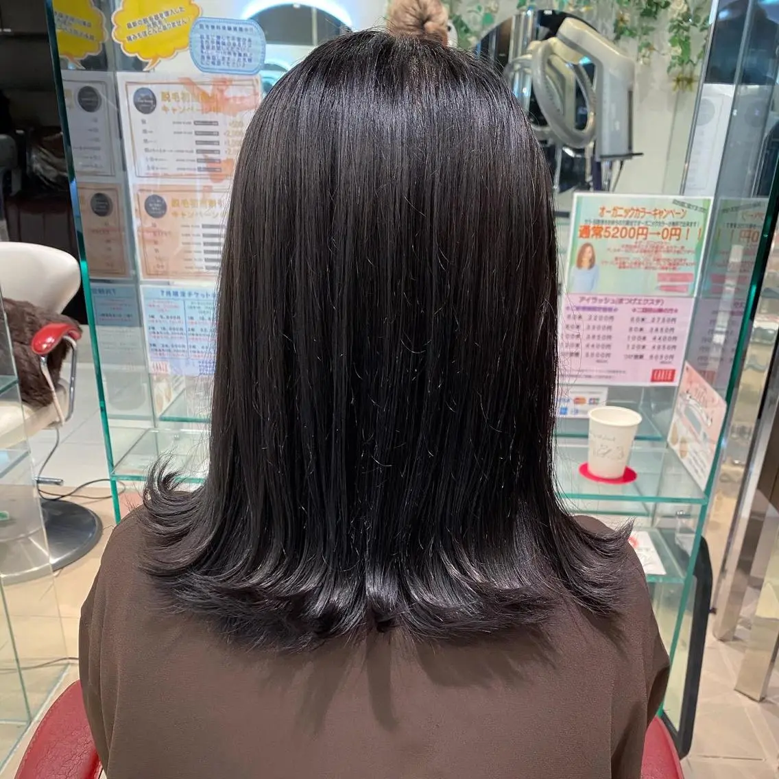 ミディアム カット トリートメント 髪質改善・縮毛矯正 白根凌二のヘアスタイル