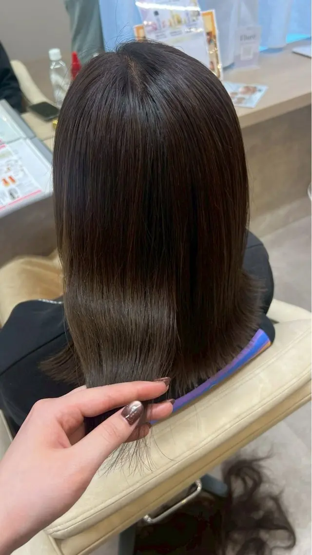 ミディアム 兼古 望羽のヘアスタイル