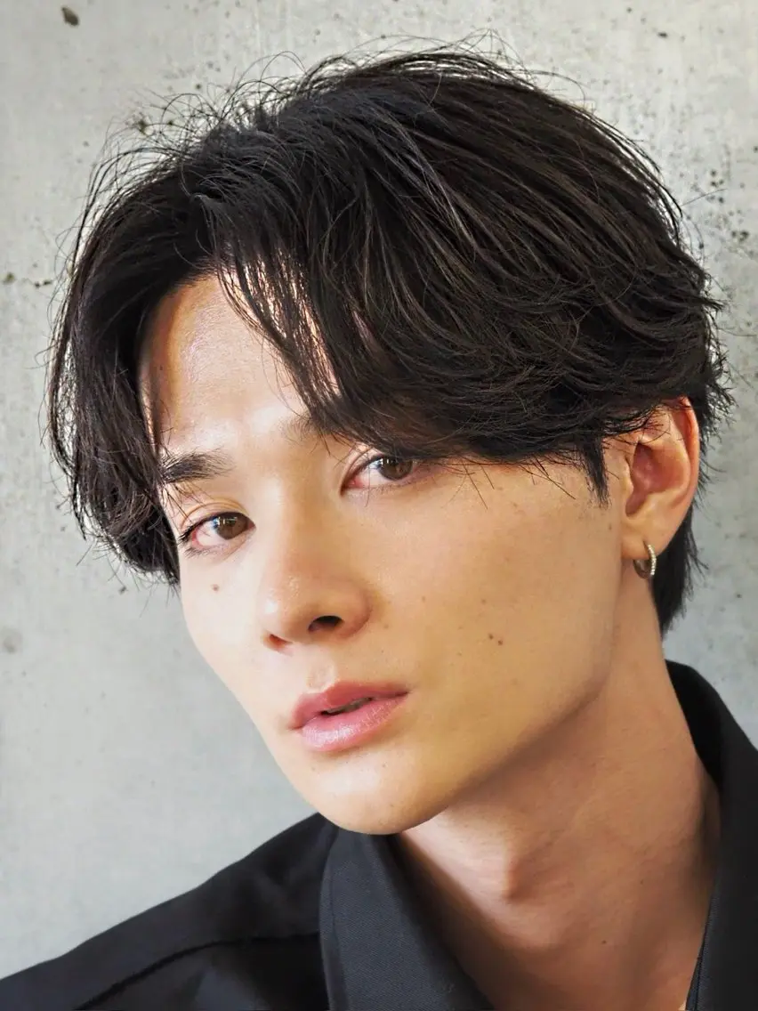 ショート メンズ センターパート カット トリートメント メンズ特化 ⭐️岡安のヘアスタイル