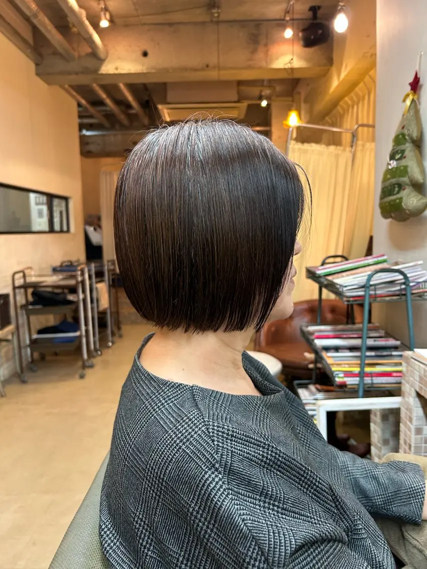 ショート ORe'S HAIR BE　GLaDまなみのヘアスタイル