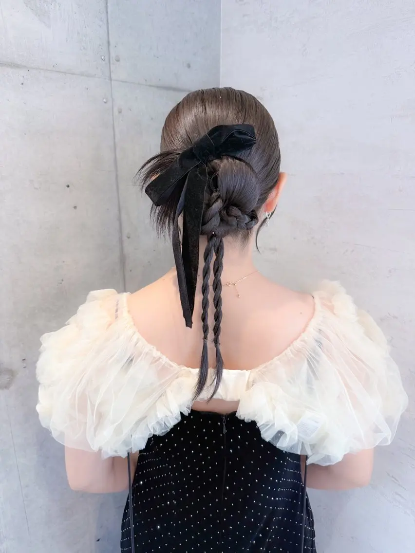 ヘアアレンジ はやしほのか| マンツーマン美容師のヘアスタイル