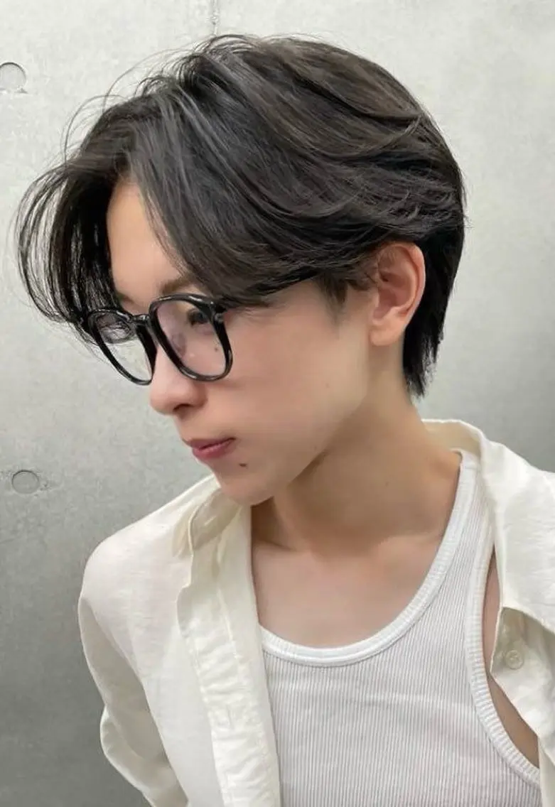メンズ ヘアカラー カラーモデル募集✨️ YUKI🎀☁️のヘアスタイル