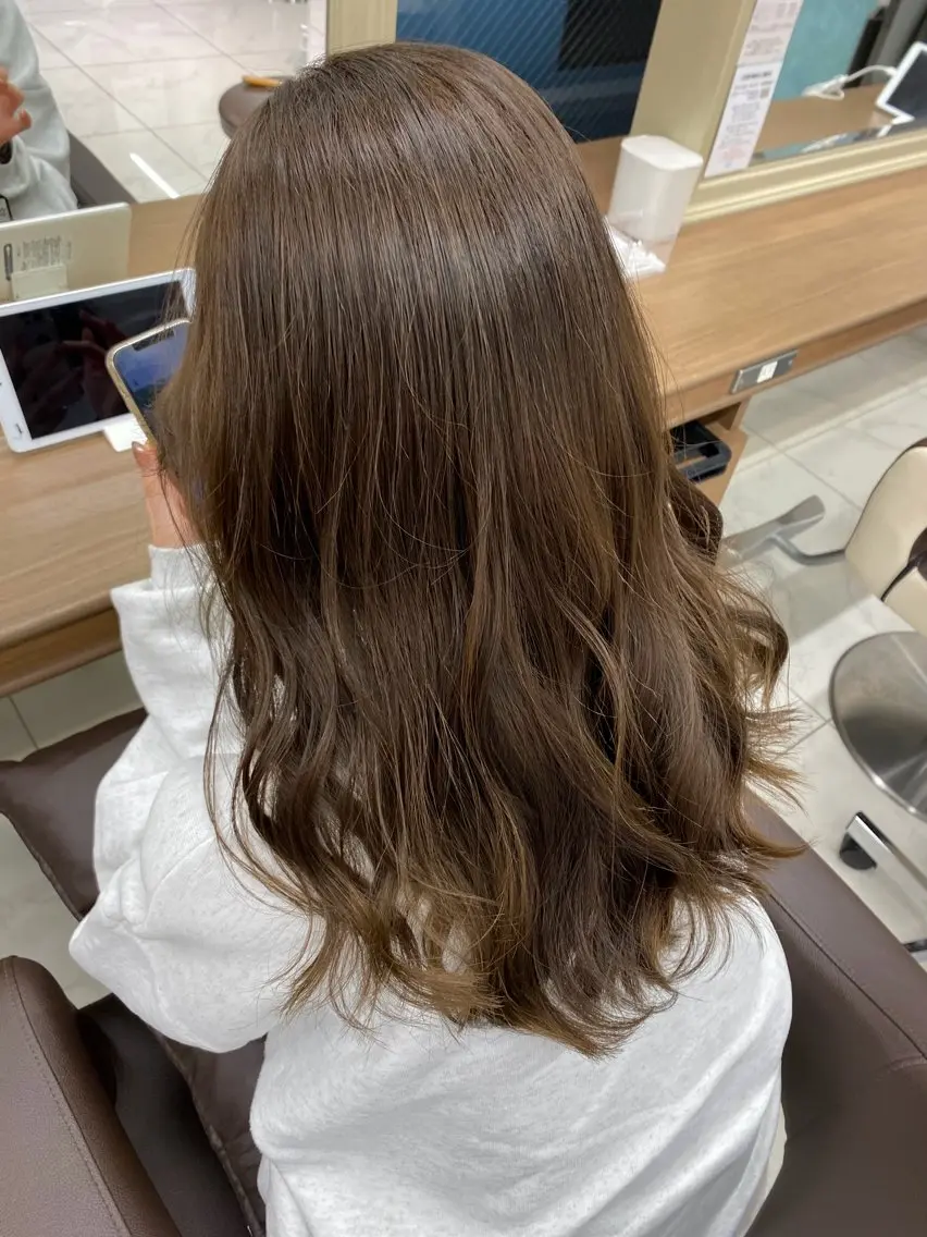 カラー ヘアカラー 藤森 裕人のヘアスタイル