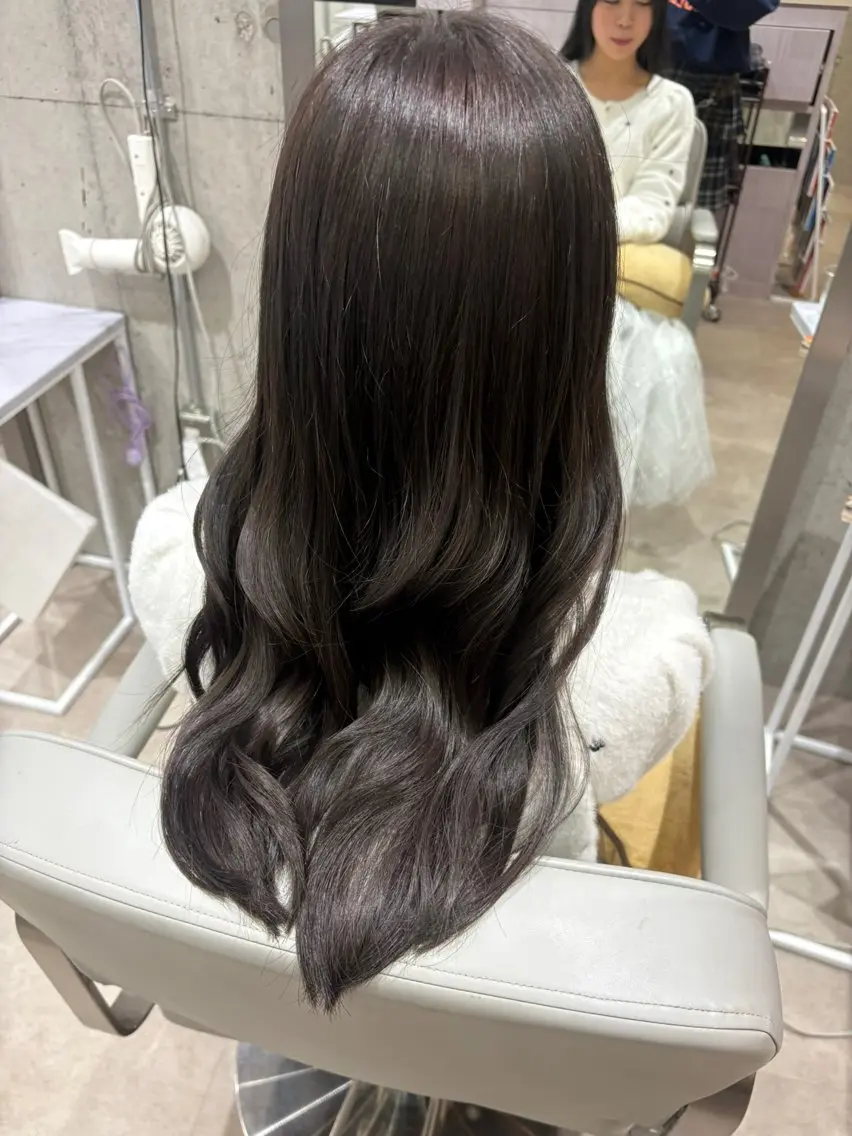 ロング ヘアカラー トリートメント MASHIRO💎 天神/大名のヘアスタイル