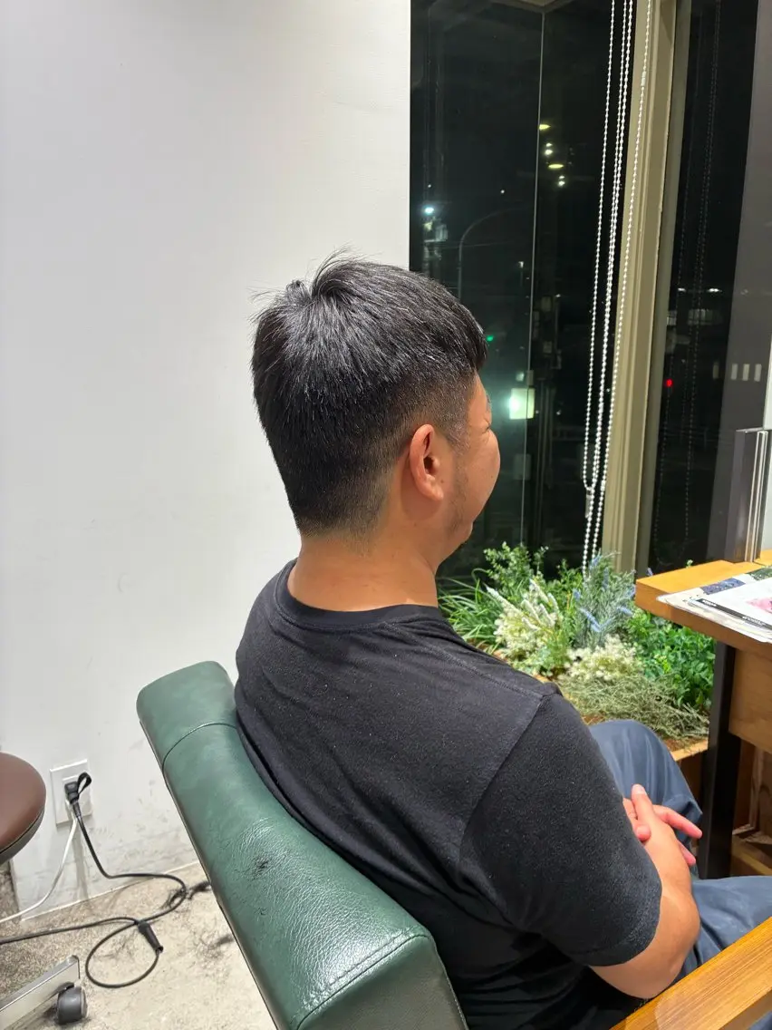 メンズ メンズベリーショート 平松 里穗のヘアスタイル