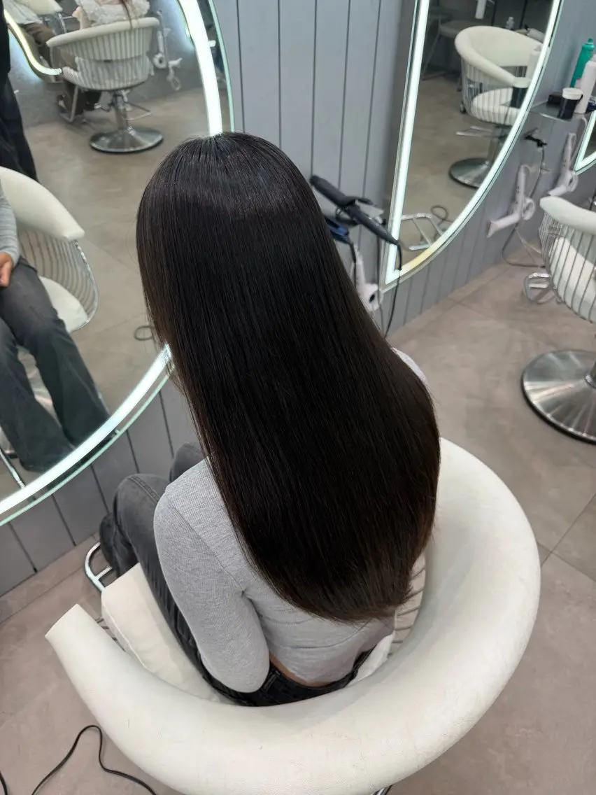 ロング ヘアアレンジ アッシュ ボブ くびれヘア 顔まわりレイヤー 顔周りカット カット 縮毛矯正 トリートメント ヘアセット 大宮縮毛矯正🩵 レイヤー 佐藤和のヘアスタイル