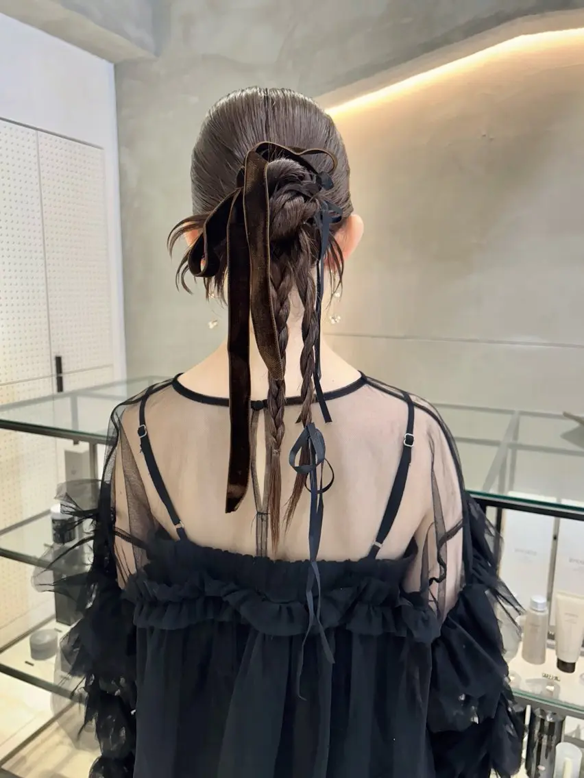 🎀結婚式や大切な日に🎀🩰タイトヘアセット🩰の写真