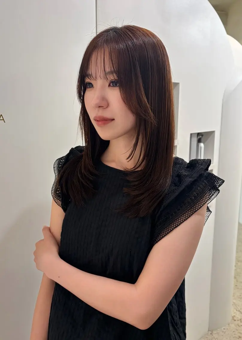 ロング カット porto まなみのヘアスタイル