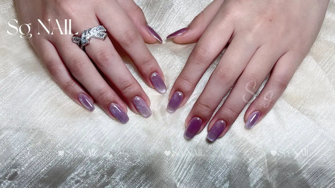 ネイル マグネットネイル Sg nailsalonのネイルデザイン