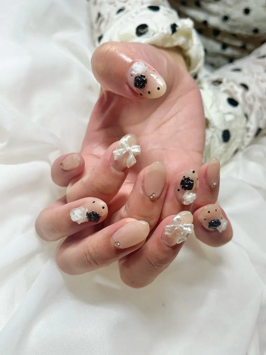 ネイル ハンドネイル Ange Yuri 🎀パラジェル取扱のネイルデザイン