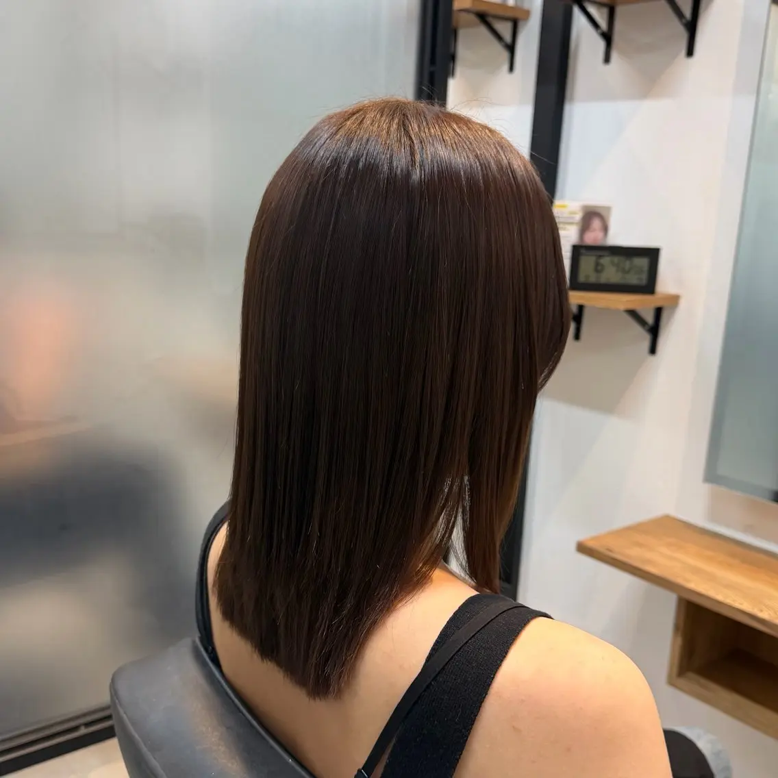 縮毛矯正 garou 大通店 畠山紗菜のヘアスタイル