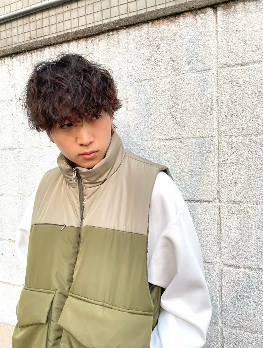 メンズ メンズパーマ 渋谷 メンズヘア⭐️ タニグチヨシユキのヘアスタイル