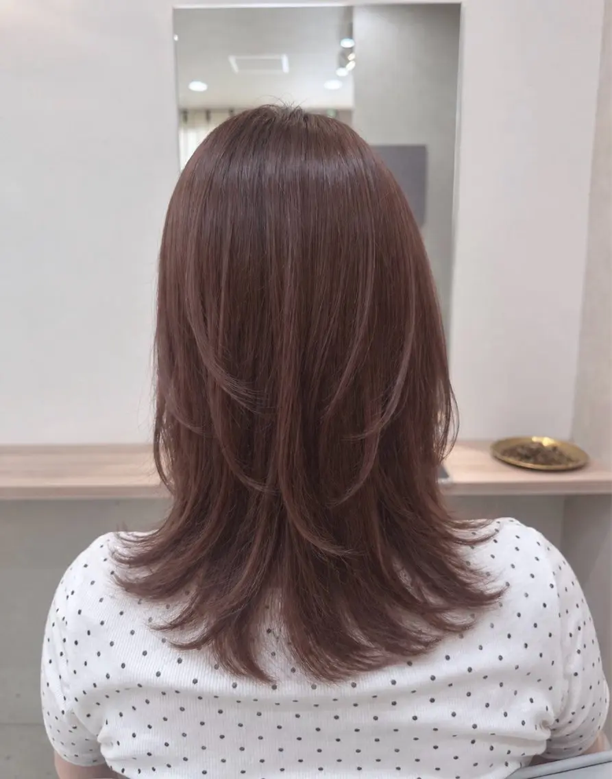 ヘアカラー カラー/縮毛矯正 🍒LILIのヘアスタイル