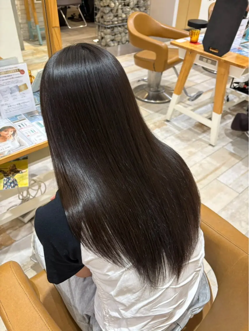 ロング トリートメント トリートメント メンズパーマ/透明感 カラー 北山 祐助のヘアスタイル