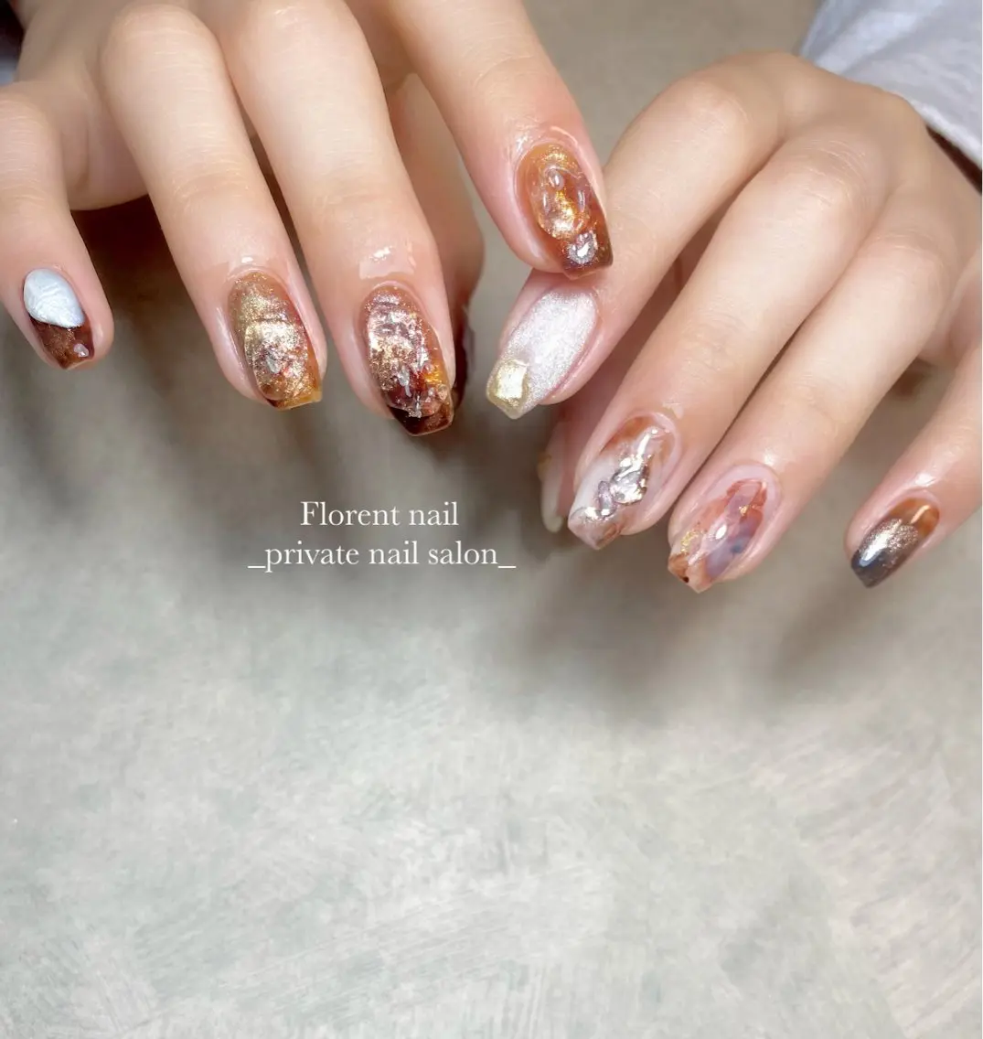 ネイル ハンドネイル florent nailのネイルデザイン