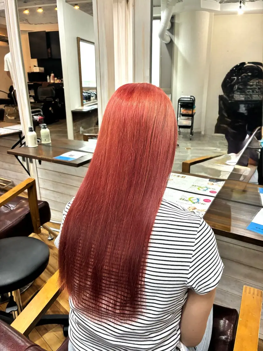 カラー ヘアカラー 華夢 /ｶﾉﾝのヘアスタイル