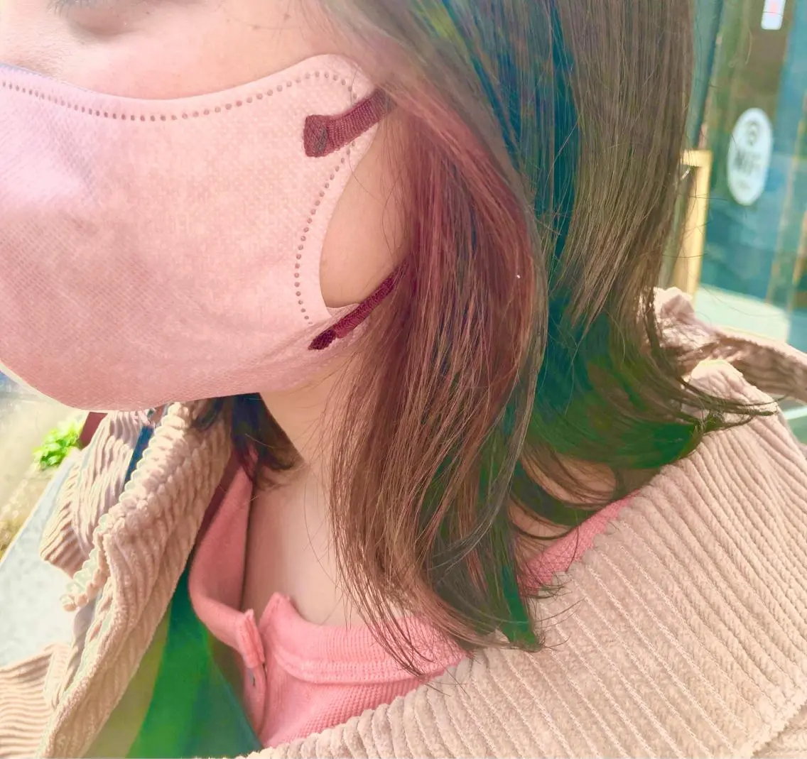 カット＋フルカラー＋ポイントメッシュ＋炭酸スパシャンプー＋3stepトリートメントの写真