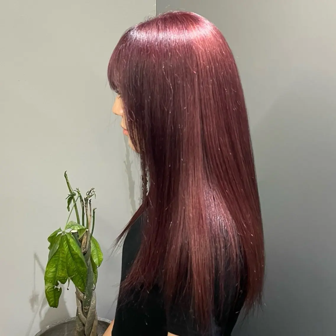 ロング カラー ヘアアレンジ fifth 石川 凪のヘアスタイル