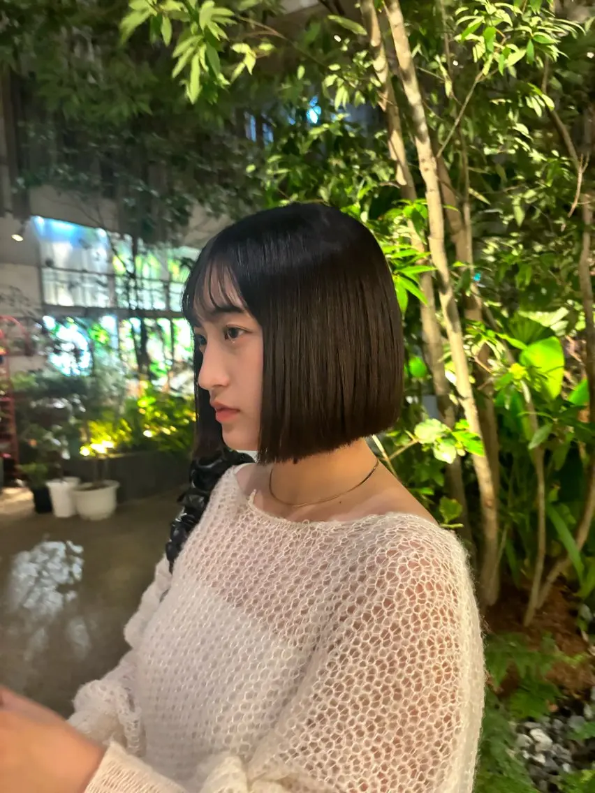 ショート ボブ 新宿/縮毛矯正/ 髪質改善/りこのヘアスタイル