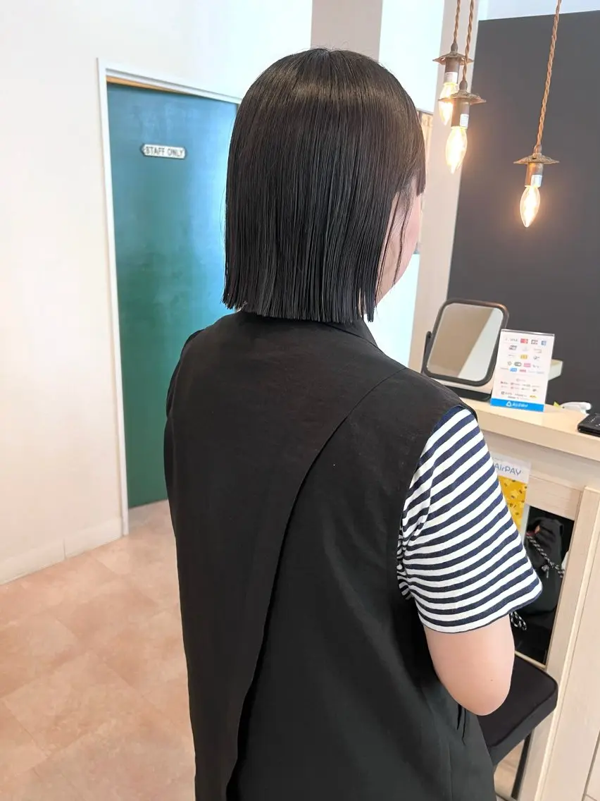ショート ボブ カット sugiyama 🎀ayakaのヘアスタイル