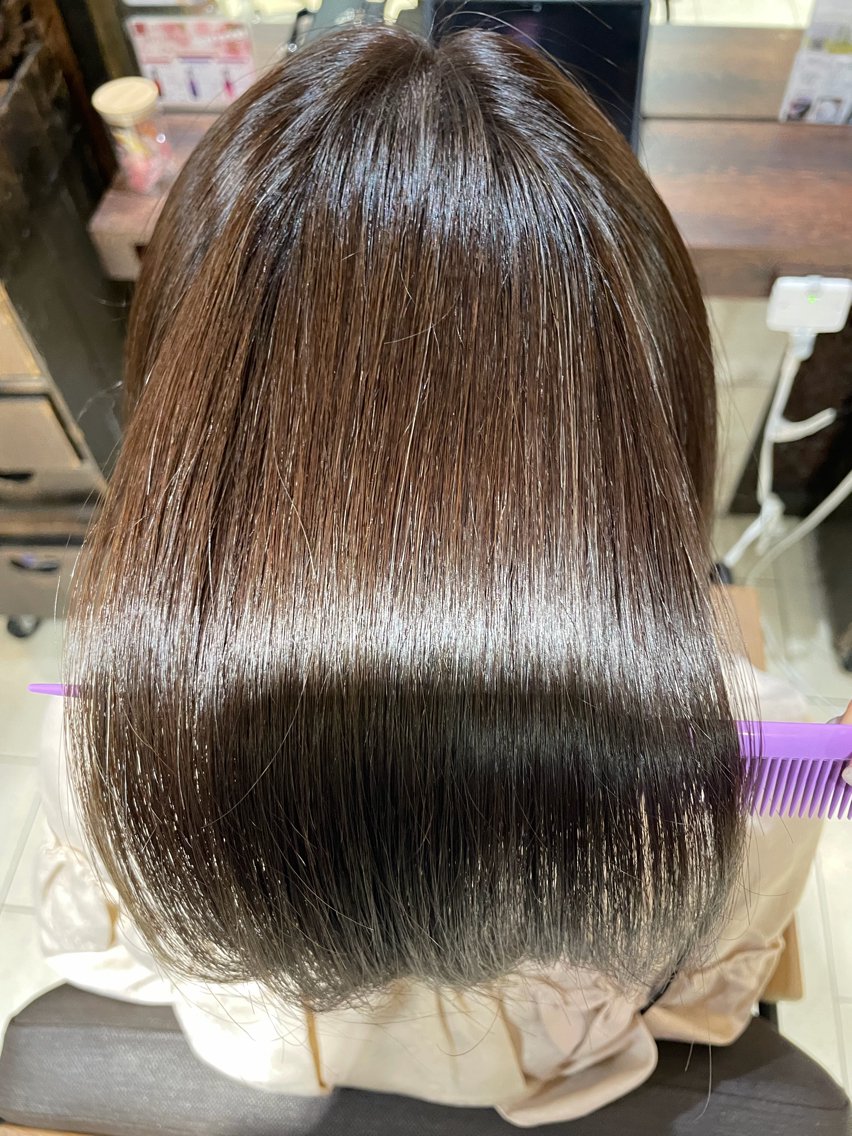 カラー 🦋透明感カラー 🦋🫧愛加のヘアスタイル